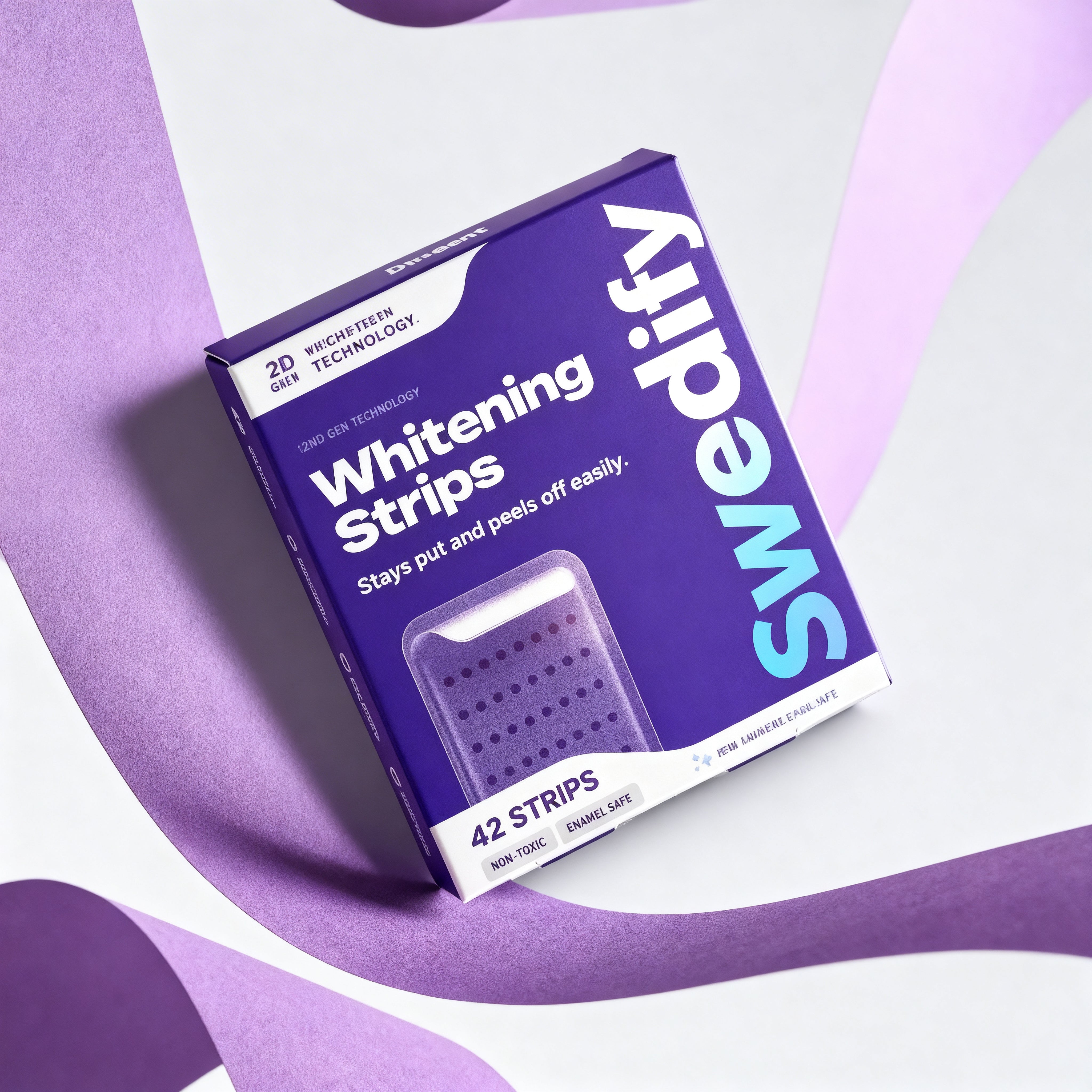 Swedify Purple Whitening Strips