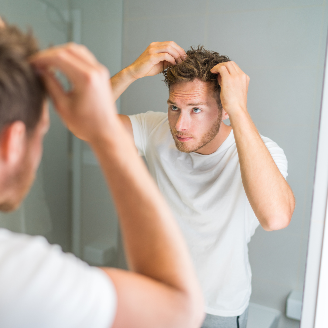 Woche 1: Weniger Haarausfall